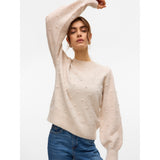 Vero Moda Vero moda dame strik VMFRANCESCA Knit Birch Melange
