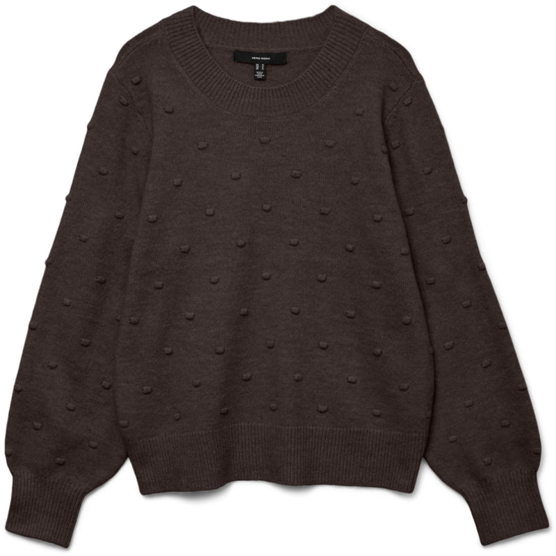 Vero Moda Vero moda dame strik VMFRANCESCA Knit Chocolate Torte