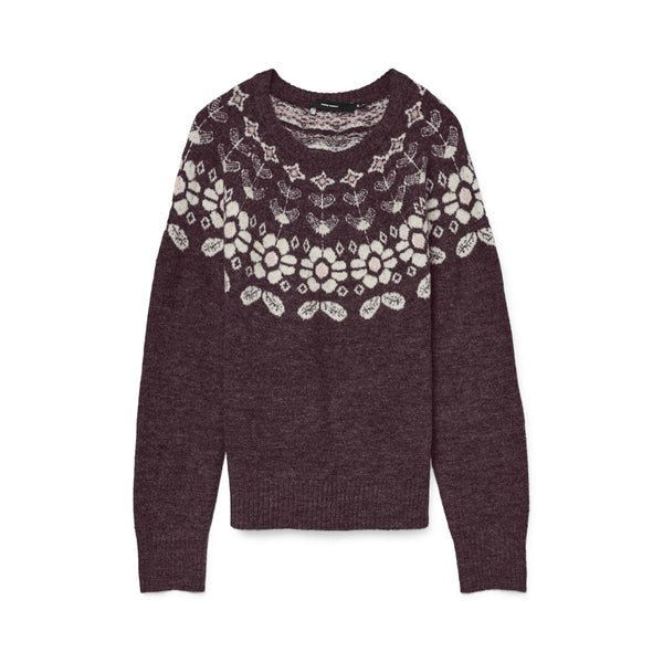 Vero Moda Vero moda dame strik VMSIMONE Knit Winetasting