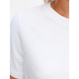 Vero Moda Vero moda dame t-shirt VMPAULINA T-shirt Bright White