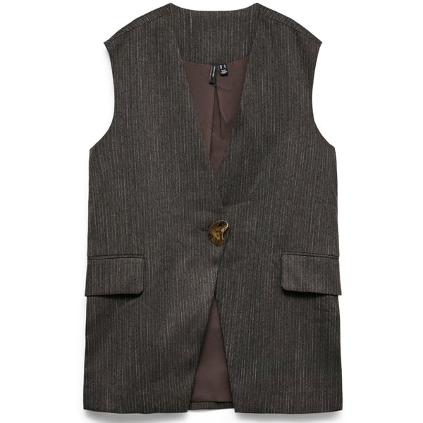 Vero Moda Vero moda dame vest VMKYLAN Vest Toffee