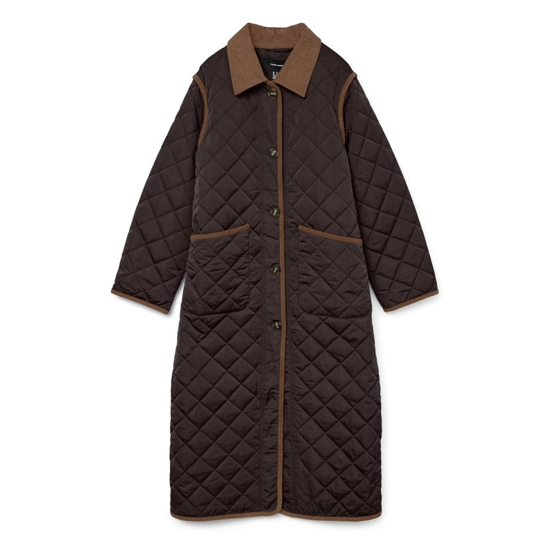 Vero Moda Vero moda dame vinterjakke VMEMILY Winter jacket Chocolate Torte
