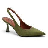 SHOES Vibeke dame stiletter P-1523 Shoes Green