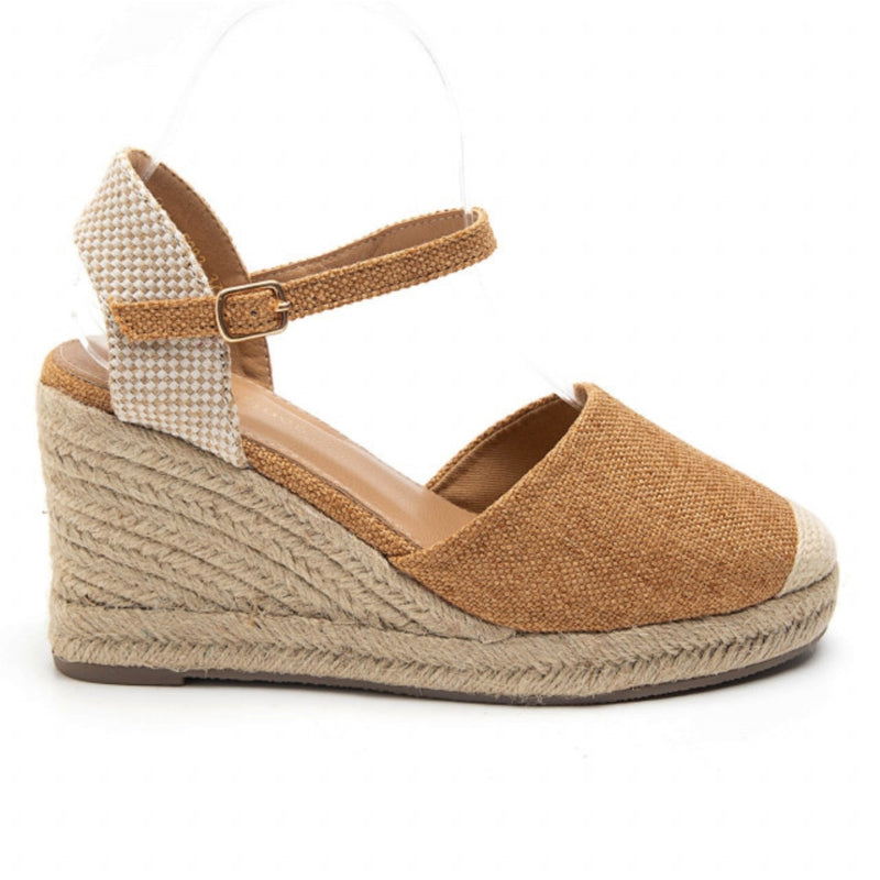 SHOES Vicca Dame plateau sandal 5982 Shoes Camel