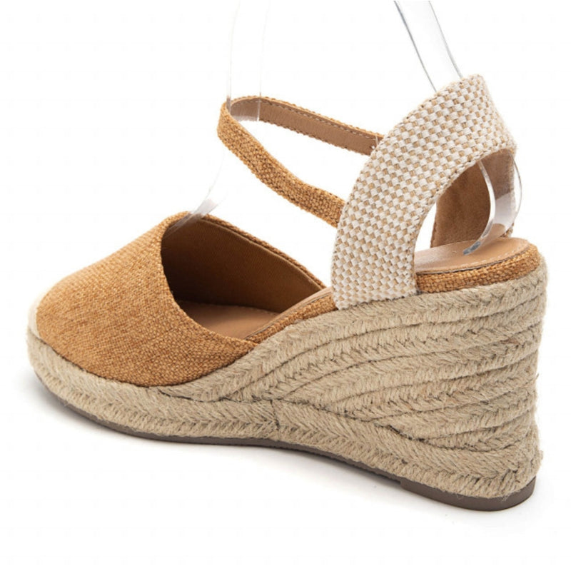 SHOES Vicca Dame plateau sandal 5982 Shoes Camel