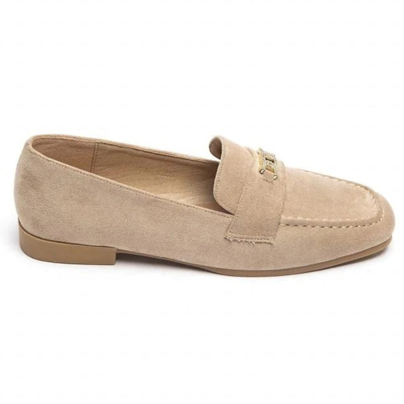 SHOES Vigdis Dame loafers 6691 Shoes Khaki