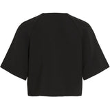 VILA Vila dame cardigan top VISABBY Top Black Beauty