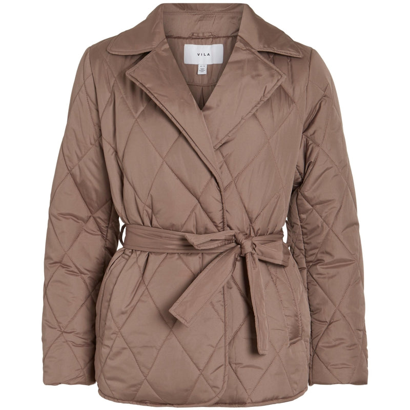 VILA Vila dame jakke VIDITA Jacket Brown Lentil