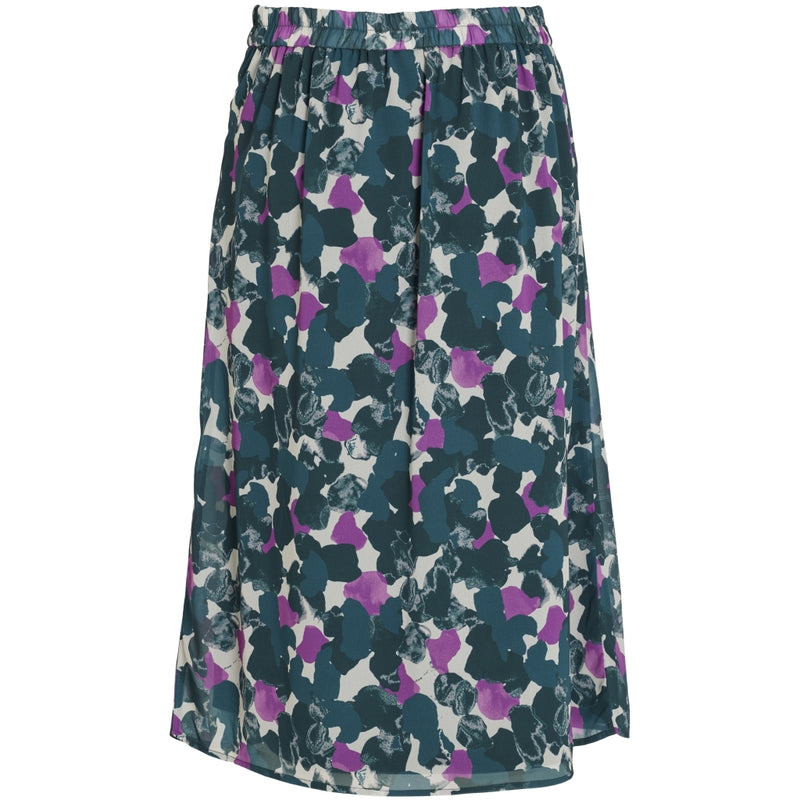 VILA Vila dame nederdel VIADELINE Skirt Ponderosa Pine