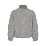 VILA Vila dame strik VILORY Knit Medium grey melange