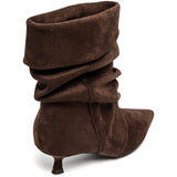 SHOES Vivian dame støvler 5856 Shoes Brown
