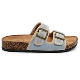 SHOES Zaira dame sandaler W2720 Shoes Celeste