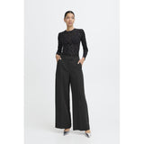 b.young b.young dame bukser BYDENOA Restudsalg True Black
