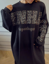 MARTA DU CHATEAU marta du chateau Dame Kjole MdcCannes 26188 Dress Nero/Leo