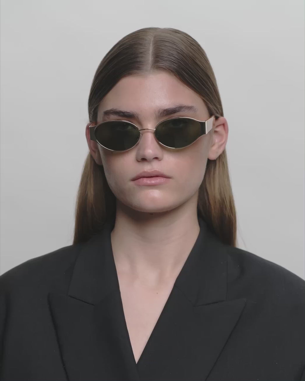 A. KJÆRBEDE A.Kjærbede solbriller Bella Sunglasses Gold Burnt Amber