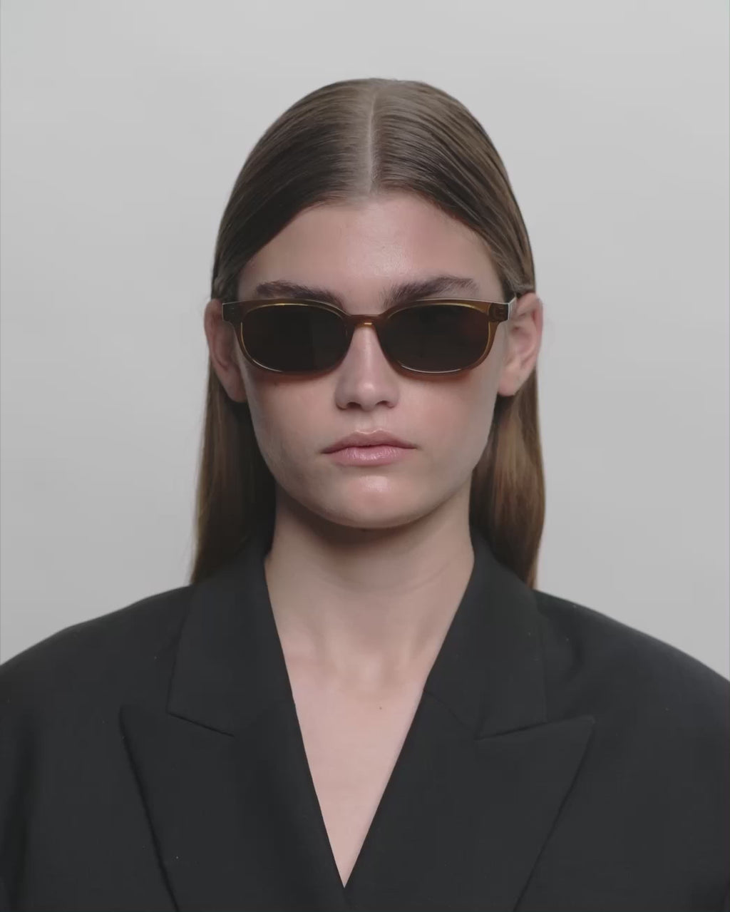 A. KJÆRBEDE A.Kjærbede solbriller Charlie Sunglasses Smoke Transparent