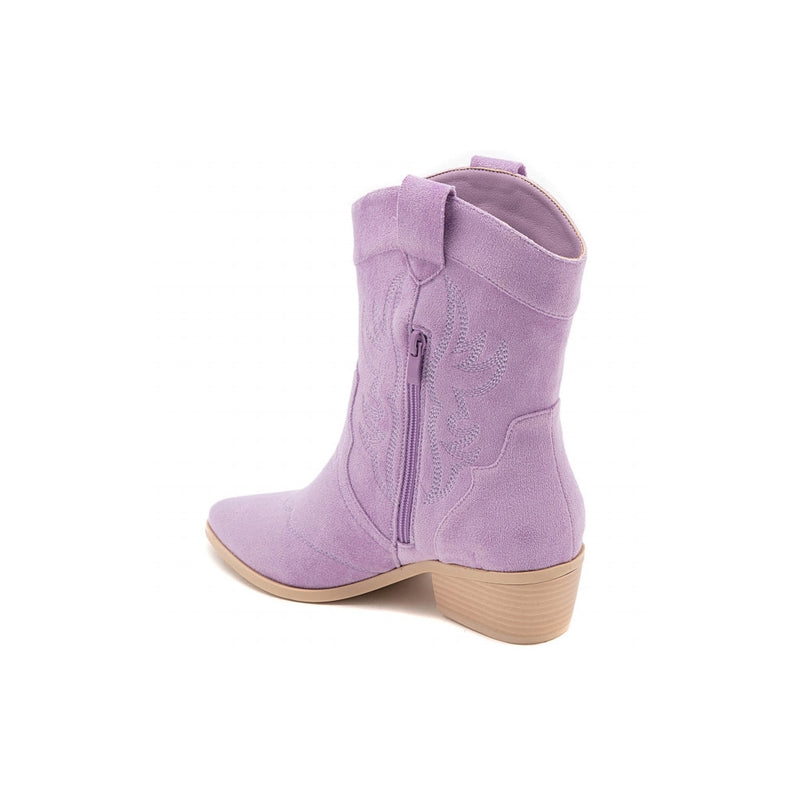 SHOES Celia cowboystøvle 8616a Restudsalg Violet