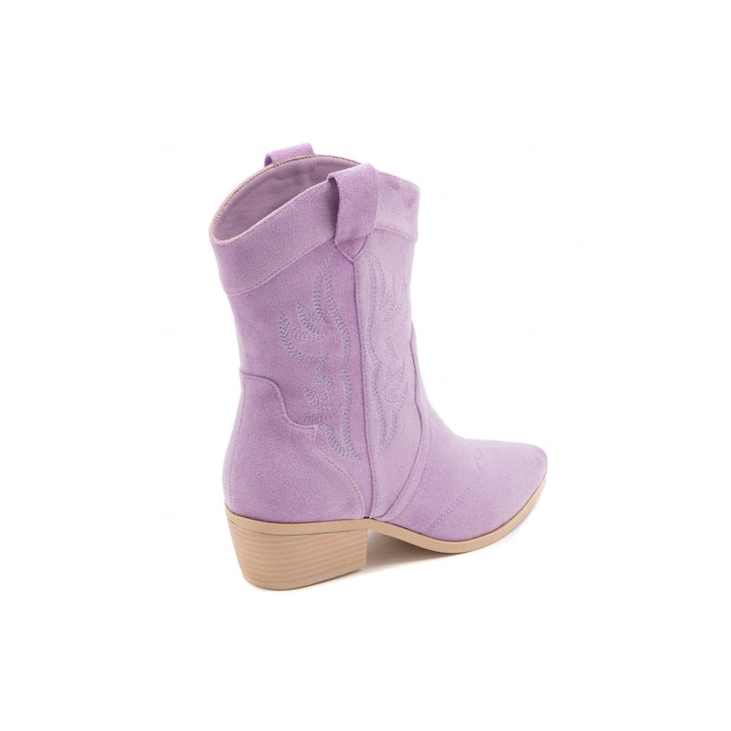 SHOES Celia cowboystøvle 8616a Restudsalg Violet