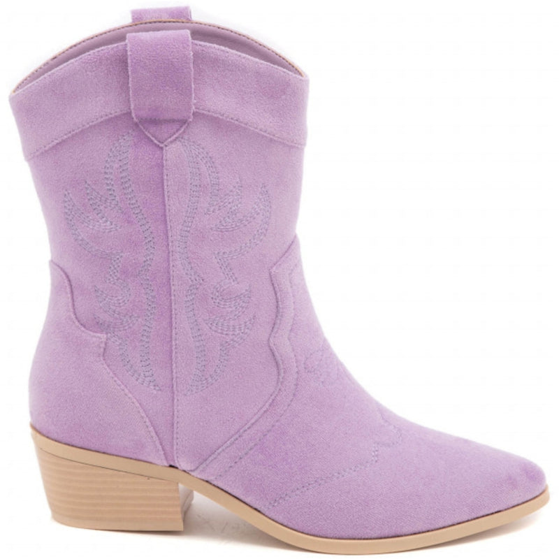 SHOES Celia cowboystøvle 8616a Restudsalg Violet