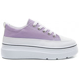 SHOES Dame Sneakers 6151 Restudsalg Purple