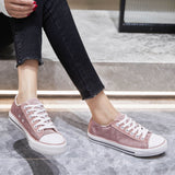 SHOES Dame Sneakers 6196 Restudsalg Pink