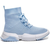 SHOES Dame Sneakers 6216 Restudsalg Blue