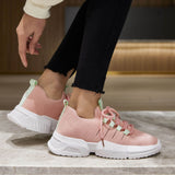 SHOES Dame Sneakers 6217 Restudsalg Pink