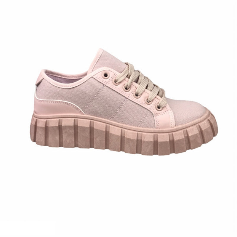 SHOES Dame Sneakers 7885 Restudsalg Pink