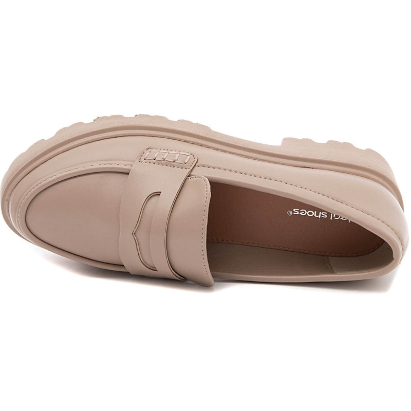 SHOES Dame loafers 3976  Beige