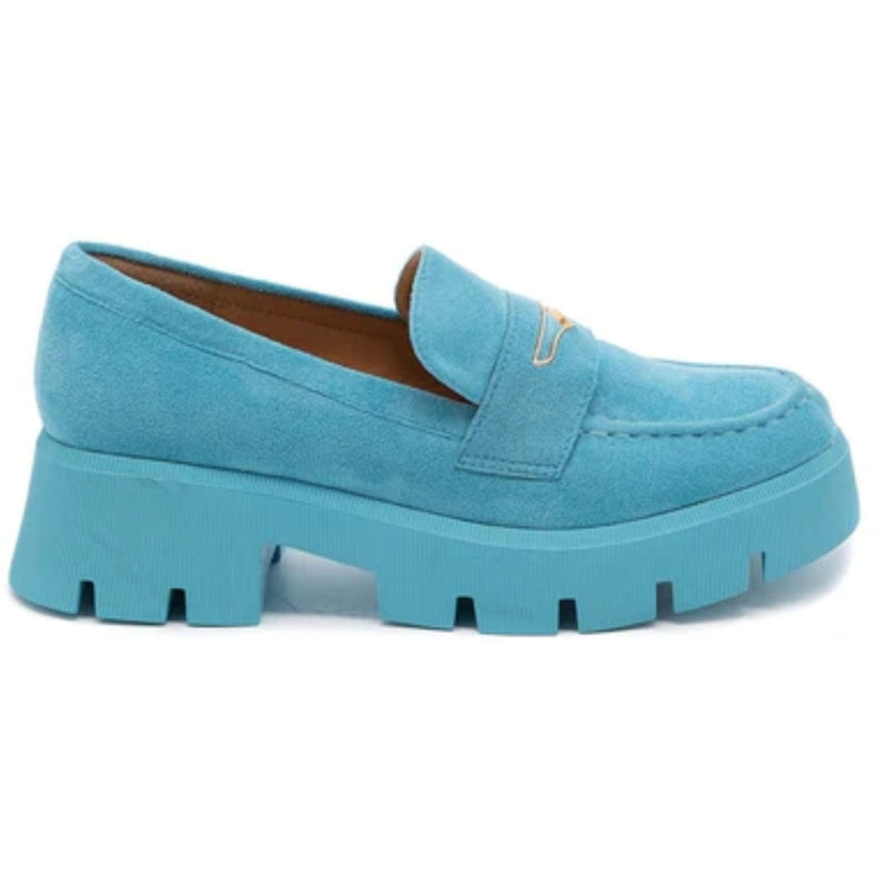 SHOES Esther dame loafers 1718 Restudsalg Blue