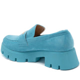 SHOES Esther dame loafers 1718 Restudsalg Blue