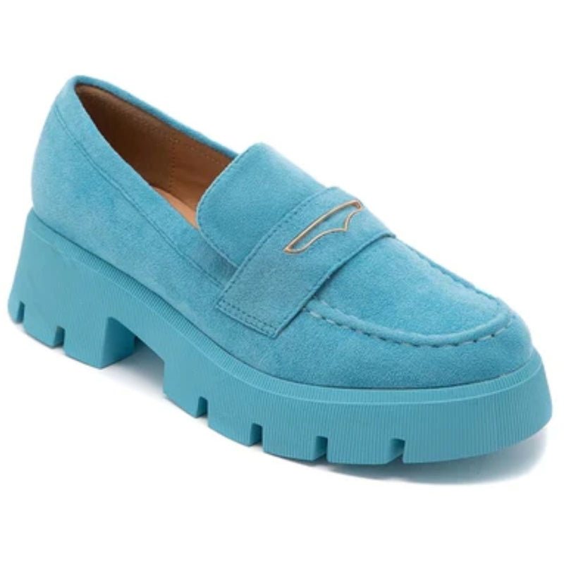 SHOES Esther dame loafers 1718 Restudsalg Blue