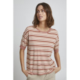 Fransa Fransa dame bluse FRFECOSE Restudsalg Misty rose