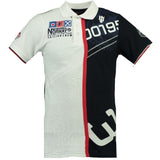 Geographical Norway GEOGRAPHICAL NORWAY POLO Herre KAPCODE Restudsalg White/Navy