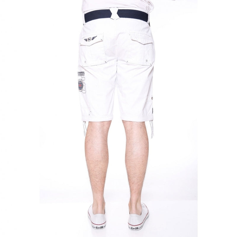 Geographical Norway Børne Shorts Pastrami - White