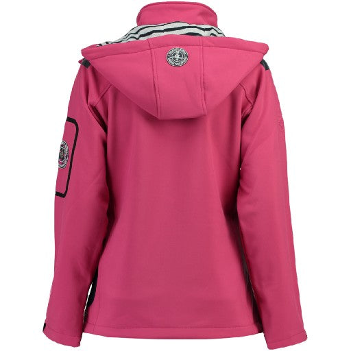Geographical Norway Dame Softshell Jakke Tibiscuit - Pink