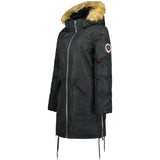Geographical Norway Geographical Norway dame vinterjakke canelle Winter jacket Black