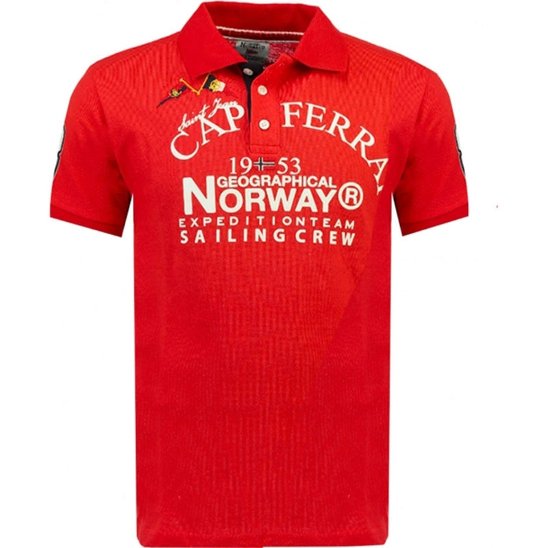 Geographical Norway Geographical Norway herre polo Korsail Polo Red