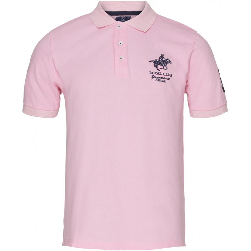 Geographical Norway Geographical Norway herre polo kampai Polo Pink