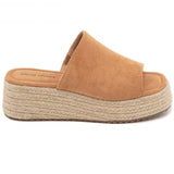 SHOES Hailey plateau sandaler 5937 Shoes Camel