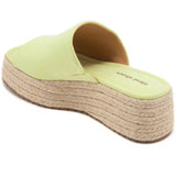 SHOES Hailey plateau sandaler 5937 Shoes lemon