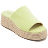 SHOES Hailey plateau sandaler 5937 Shoes lemon