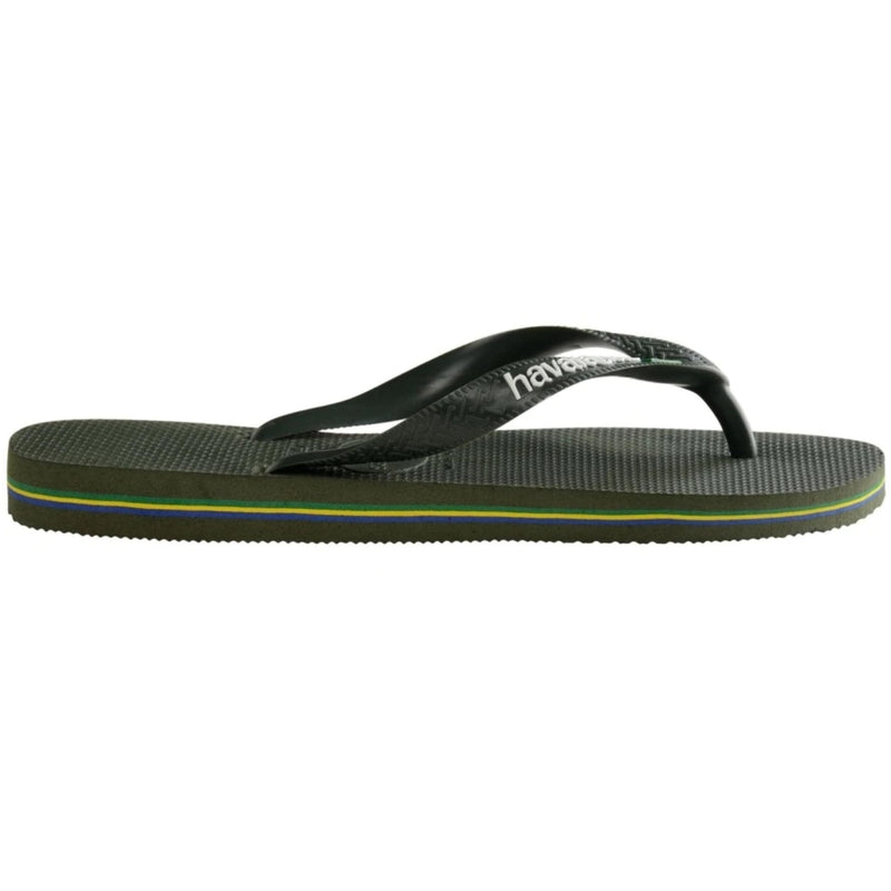HAVAIANAS Havaianas Slippers Unisex Brazil Logo 4110850 Shoes Green Olive4896