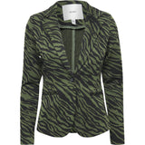 ICHI Ichi dame blazer IHKATE Restudsalg Kombu green