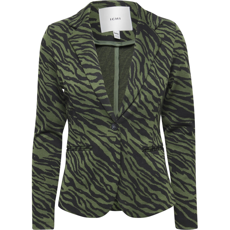ICHI Ichi dame blazer IHKATE Restudsalg Kombu green