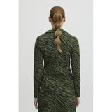 ICHI Ichi dame blazer IHKATE Restudsalg Kombu green