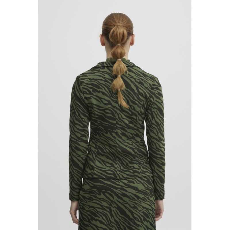 ICHI Ichi dame blazer IHKATE Restudsalg Kombu green