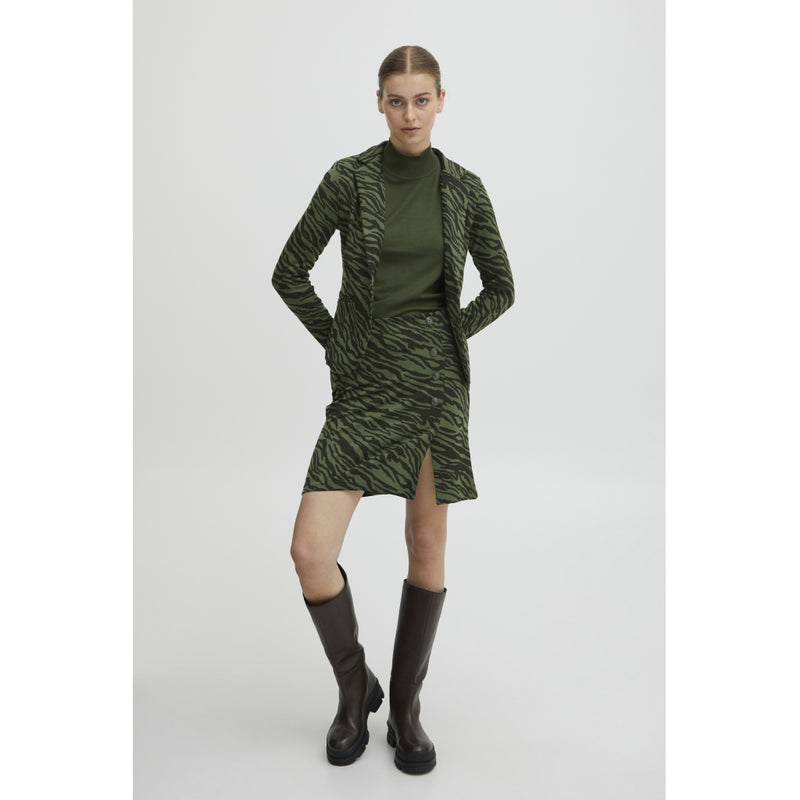 ICHI Ichi dame blazer IHKATE Restudsalg Kombu green
