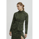 ICHI Ichi dame blazer IHKATE Restudsalg Kombu green