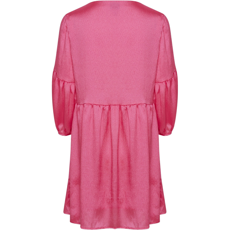 ICHI Ichi dame kjole IXDREW Dress Shocking Pink